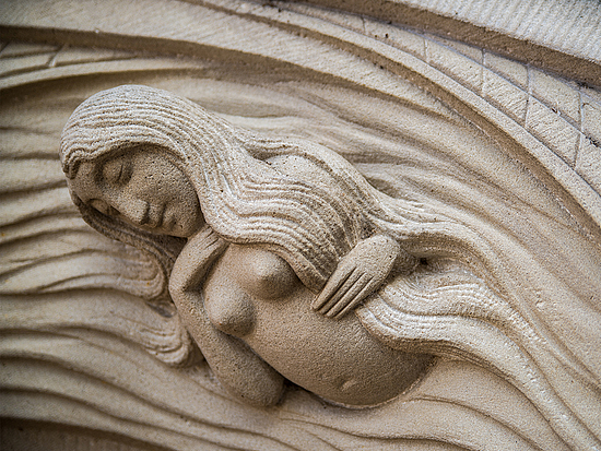 Sandsteinportale Pirna – Sandsteindetails Verziertes Sandsteinportal