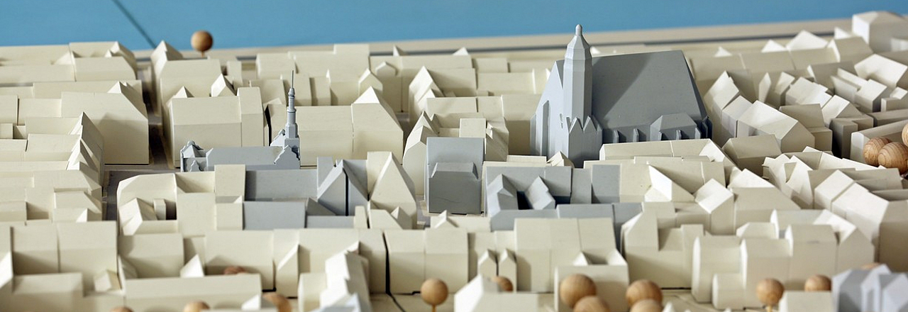 Miniatur der Pirnaer Altstadt im Stadtmodell