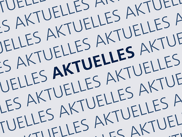 Grafik zum Wort "Aktuelles"