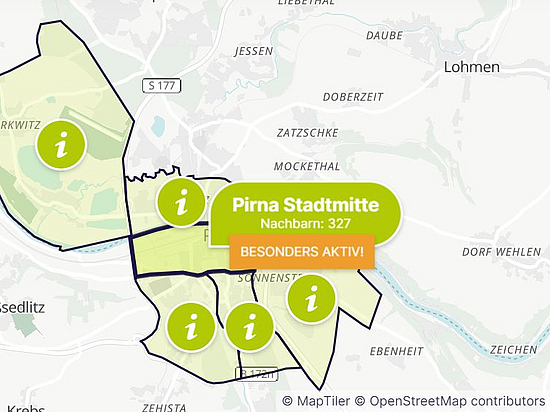 Nachbarschaftshilfe über die Plattform nebenan.de