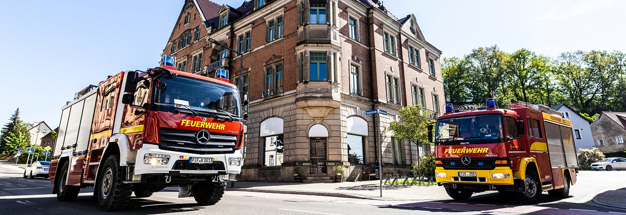 Fahrzeuge der Ortsfeuerwehr Copitz