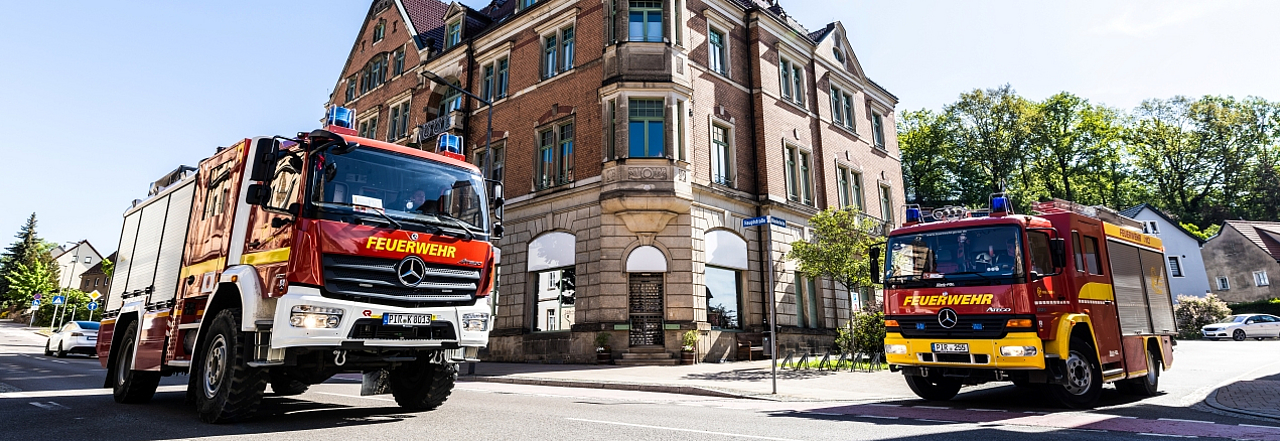 Fahrzeuge der Ortsfeuerwehr Copitz