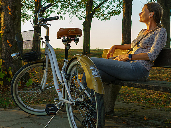 Keine Pause am Radweg