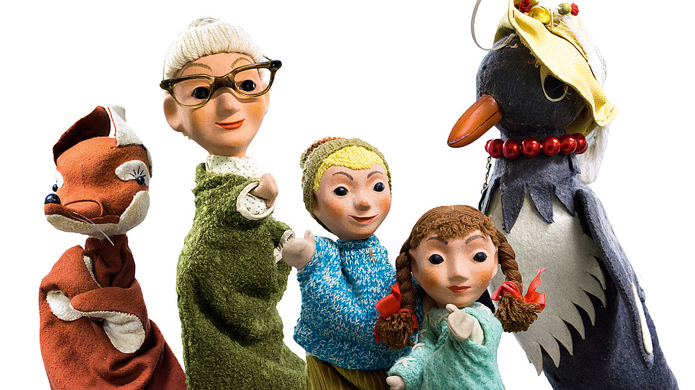 Handpuppen des DDR-Kinderfernsehens