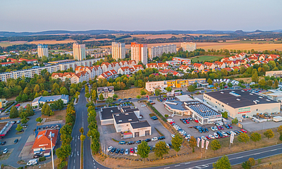 Pirna Sonnenstein Luftaufnahme