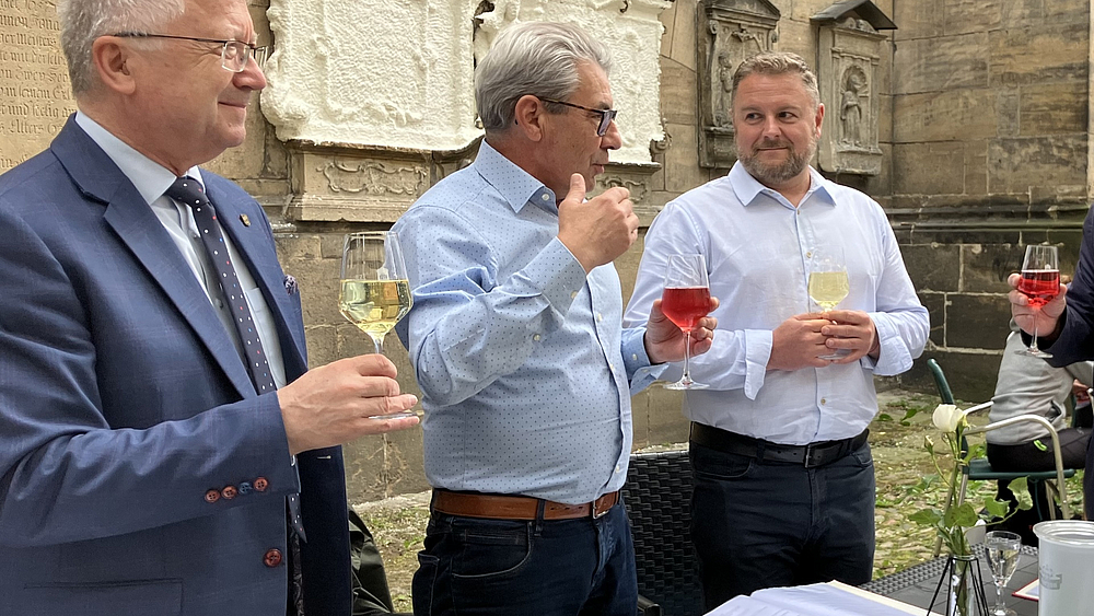 Treffen der Partnerstädte zum Stadtfest