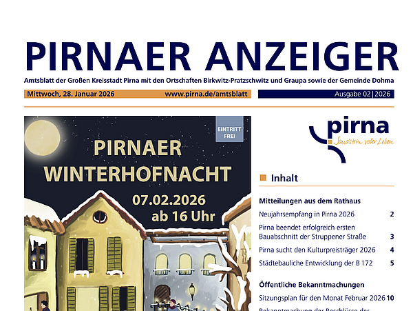 Amtsblatt Pirna 02/2026