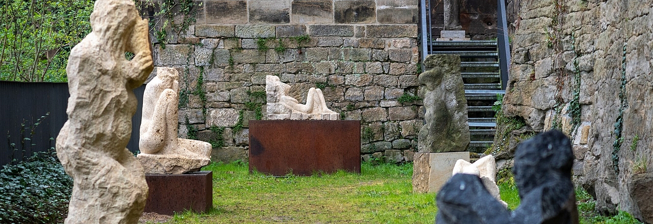 Ausstellungsansicht - Zweite Terrasse