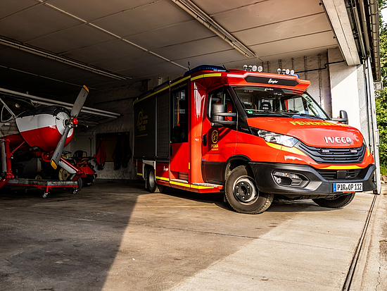 Fahrzeug der Ortsfeuerwehr Birkwitz-Pratzschwitz