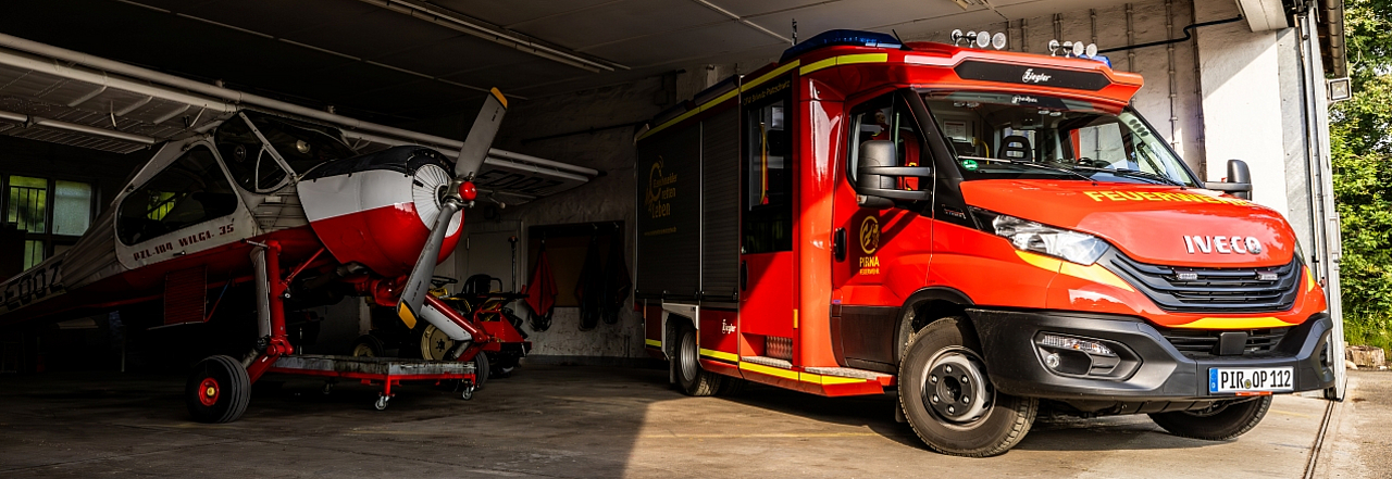 Fahrzeug der Ortsfeuerwehr Birkwitz-Pratzschwitz