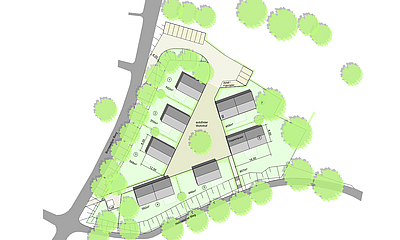 Lageplan Wohnhof Bonnewitz Lageplan zum zukünftigen Wohnhof Bonnewitz