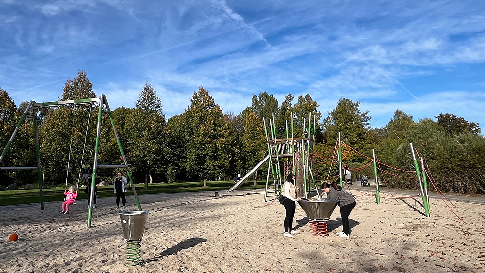 Wesenitzaue Spielplatz in Pirna Copitz