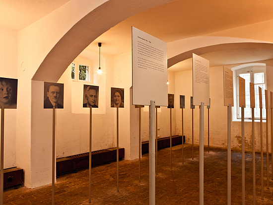 Erinnerungszimmer der Gedenkstätte.