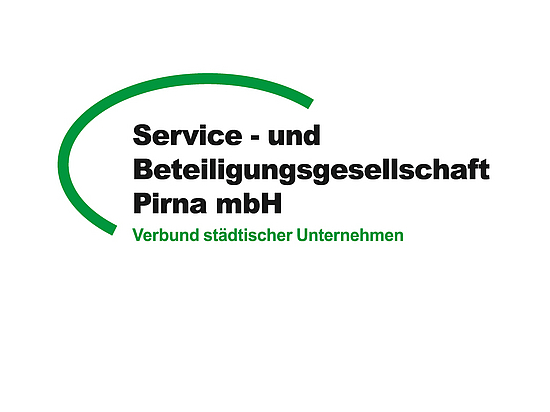 Logo der Service- und Beteiligungsgesellschaft Pirna mbH (SBP)