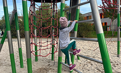 Kletterturm Spielplatz in Pirna Copitz