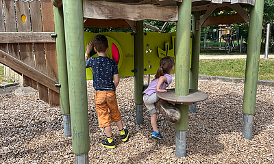 Hohe Brücken Spielplatz in Graupa
