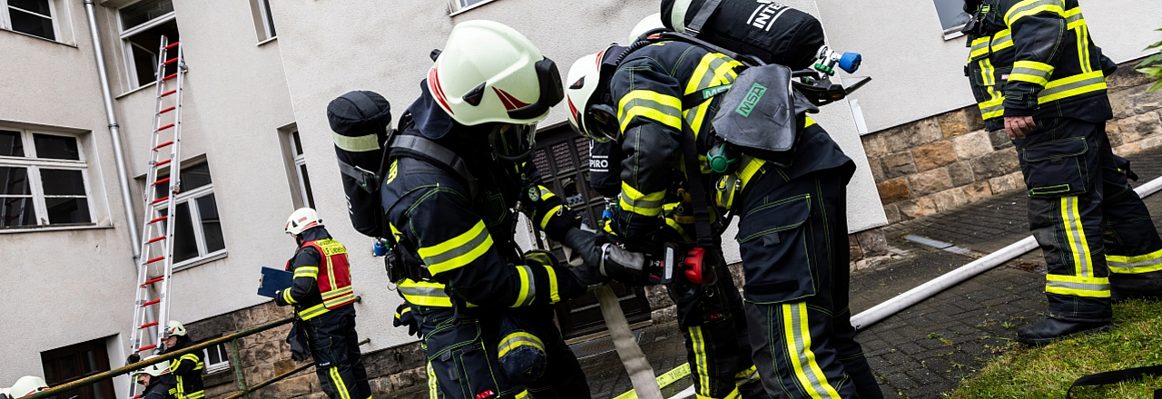 Feuerwehr Übung – Personenrettung