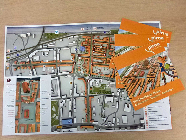 Pirnaer Erlebnisführer Flyer