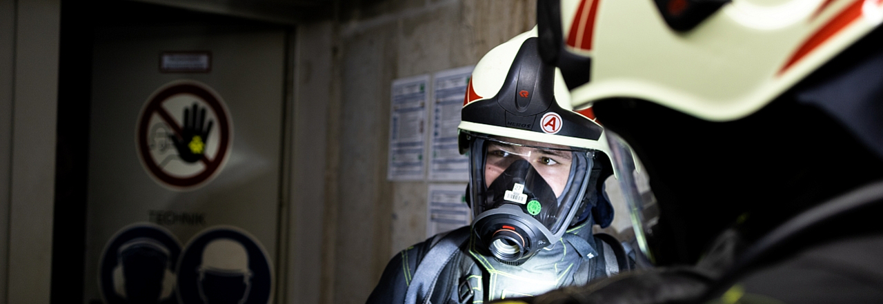 Atemschutz Übung Feuerwehr