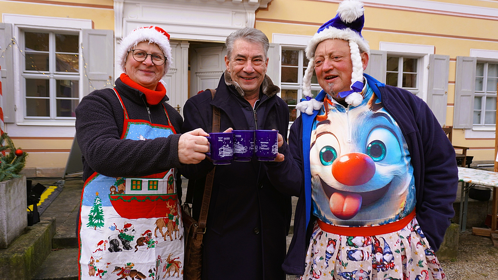Tina Köckritz, OBM Tim Lochner, Thomas Weniger