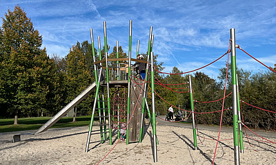 Spielplatz Kletterturm Spielplatz in Pirna Copitz
