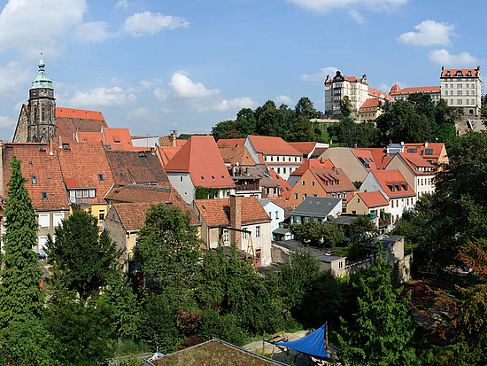 Marienkirche und Schloss Sonnenstein