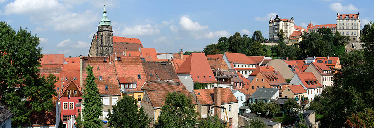 Marienkirche und Schloss Sonnenstein