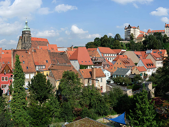 Marienkirche und Schloss Sonnenstein