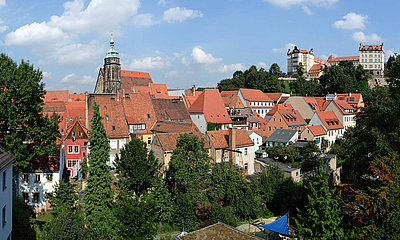 Marienkirche und Schloss Sonnenstein