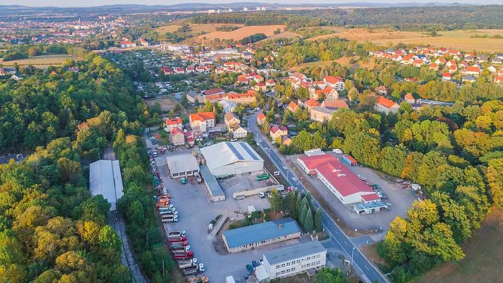 Luftaufnahme Zehista