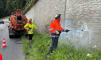 Grafiti entfernen