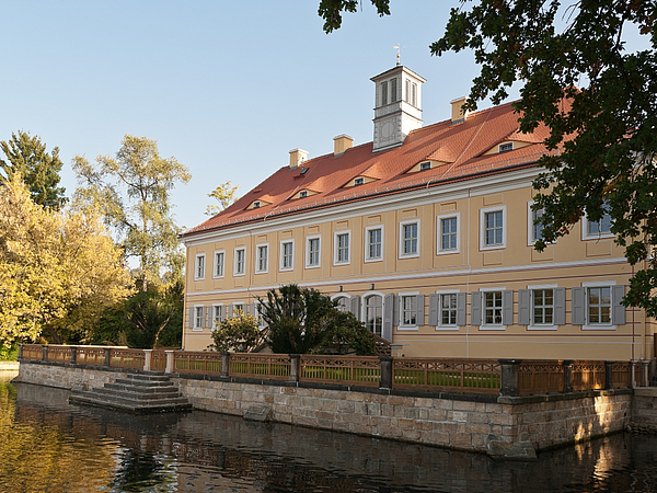 Romantisches Schloss am Stadtrand von Dresden