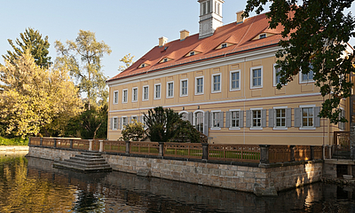 Romantisches Schloss am Stadtrand von Dresden