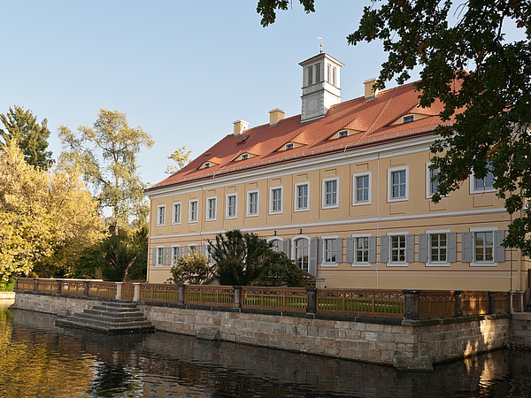 Romantisches Schloss am Stadtrand von Dresden