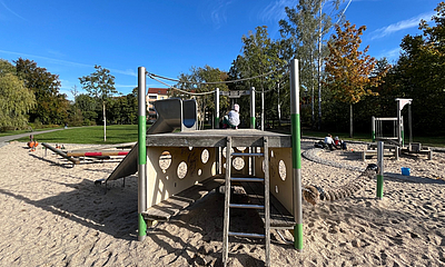 Käsehaus Spielplatz in Pirna Copitz
