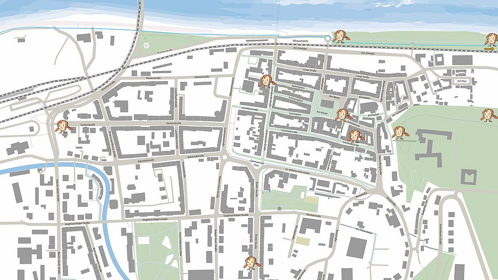 Alle Pirnaer Knirpse in der Pirnaer Altstadt zum Stand 02.10.2025