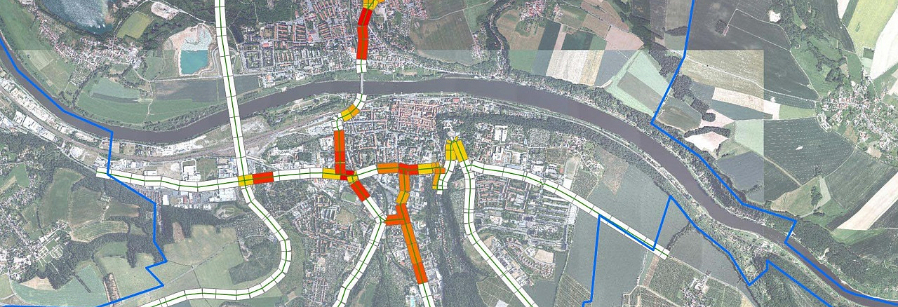 Karte der Lärmaktionsplanung im Geoportal