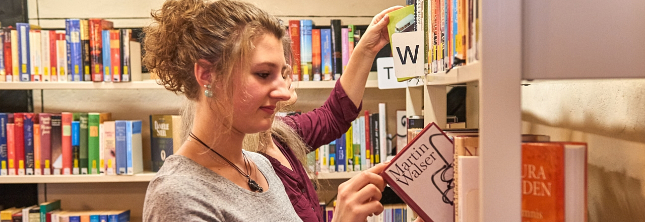 Literatur, die zum Stöbern einlädt