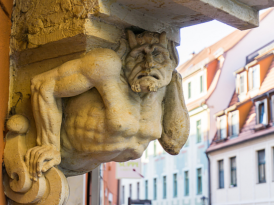 Der Teufelserker Kunstvoller Erker