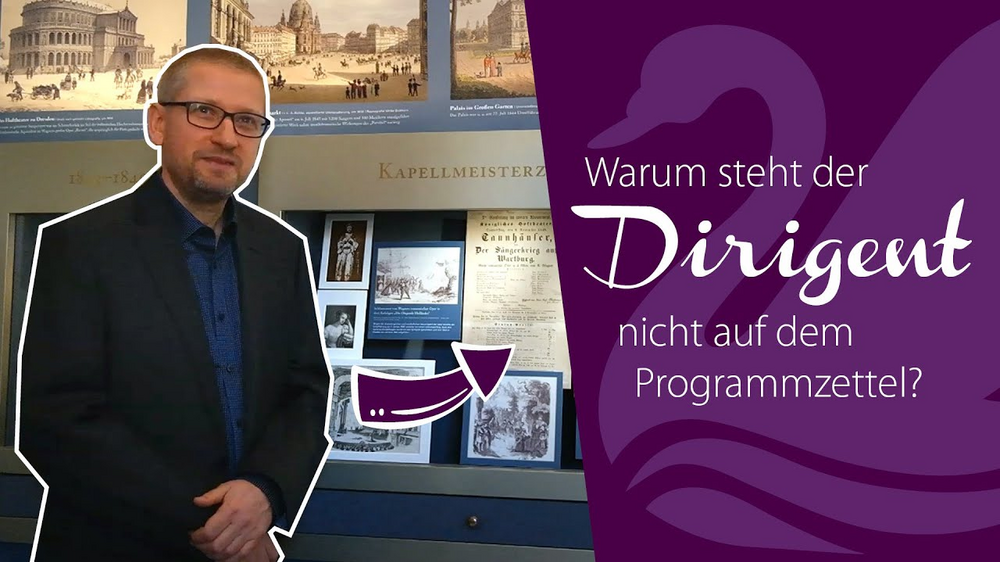 Warum steht der Dirigent nicht auf dem Programmzettel?