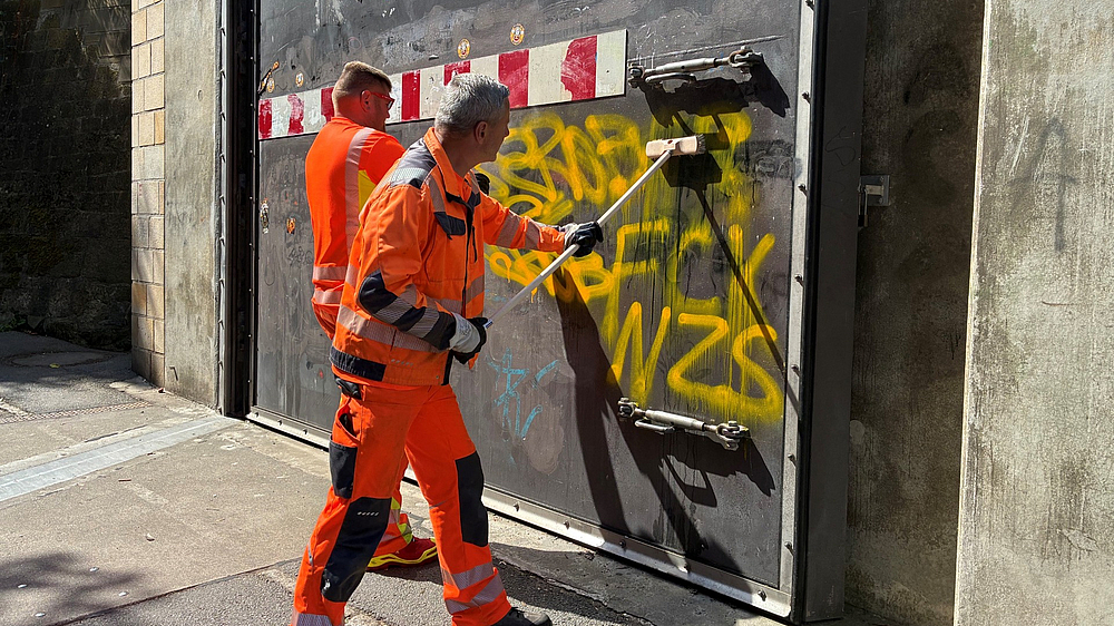 Grafiti in Pirna entfernen