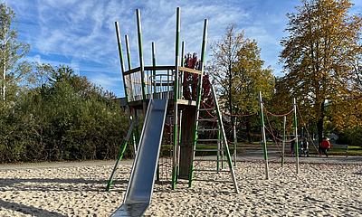 Rutsche Spielplatz Spielplatz in Pirna Copitz
