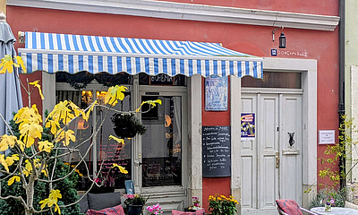 Café Bohemia, dies war das erste geschäft der Schlosserei Thiele