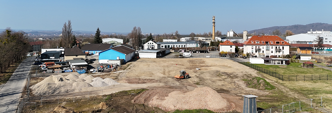 Baubeginn Bauhof Pirna 16.03.2026