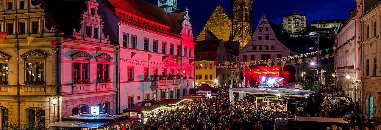 Das Pirnaer Stadtfest macht die Altstadt zu einer großen Party