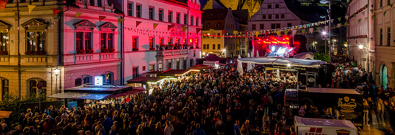 Das Pirnaer Stadtfest macht die Altstadt zu einer großen Party