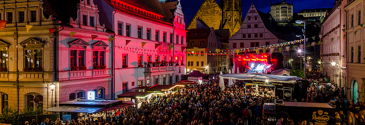 Das Pirnaer Stadtfest macht die Altstadt zu einer großen Party