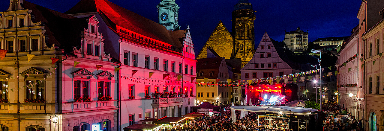 Das Pirnaer Stadtfest macht die Altstadt zu einer großen Party