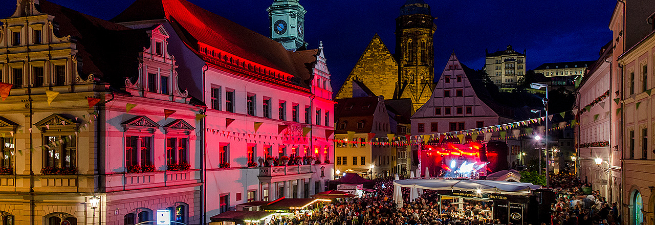 Das Pirnaer Stadtfest macht die Altstadt zu einer großen Party