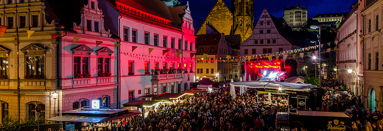 Das Pirnaer Stadtfest macht die Altstadt zu einer großen Party